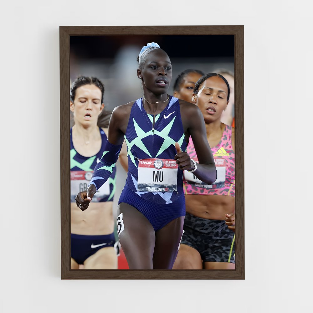 Poster Athing Détermination – affiche Athlétisme (vue 5)